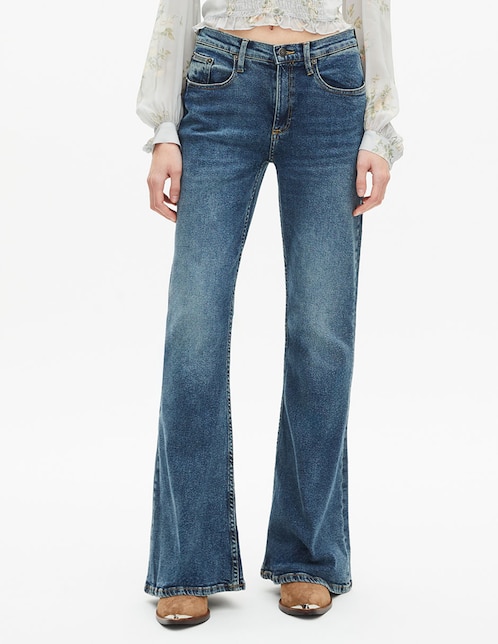 Jeans flare para mujer 1