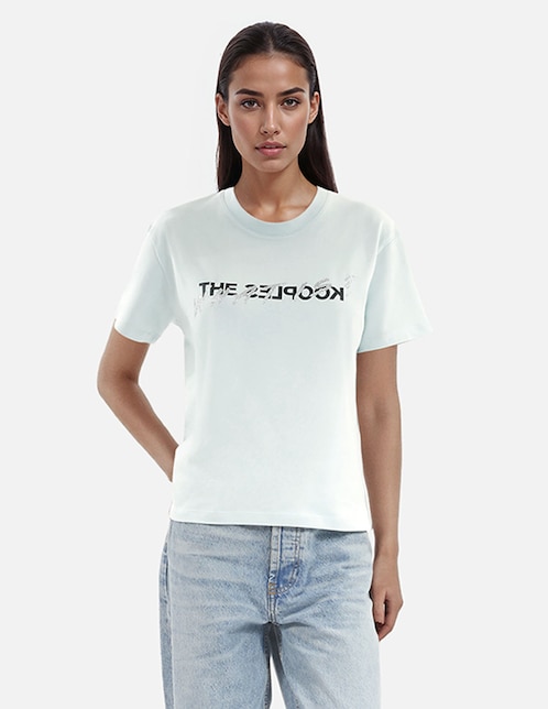 Playera manga corta The Kooples cuello redondo para mujer
