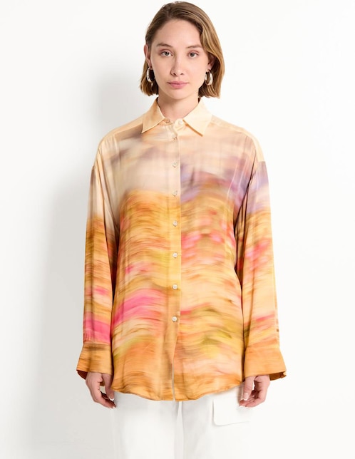 Camisa manga larga para mujer 1