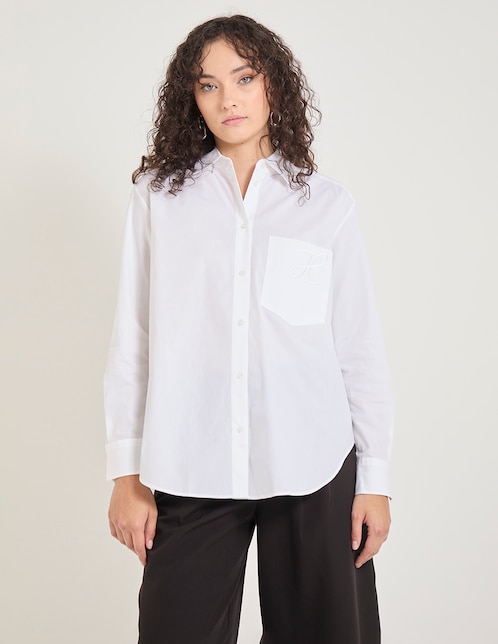 Blusa Hugo manga larga para mujer