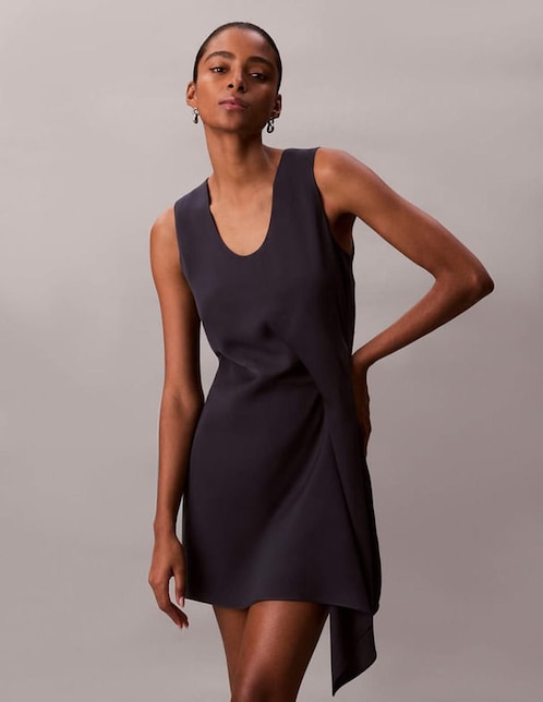 Vestido corto casual Calvin Klein para mujer