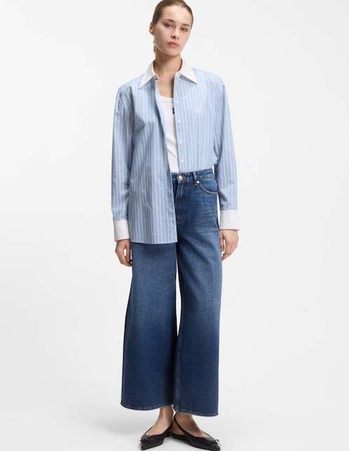 Jeans amplio cadera Hugo para mujer