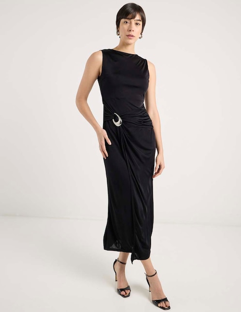Vestido crop formal Hugo para mujer