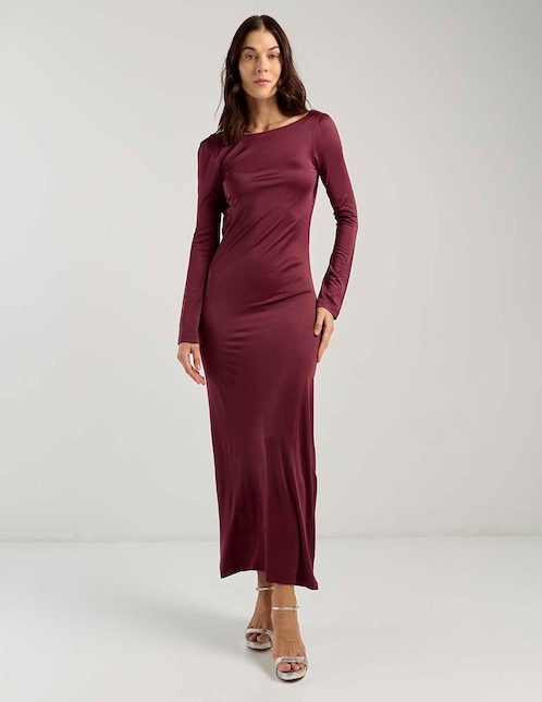 Vestido crop formal Hugo para mujer