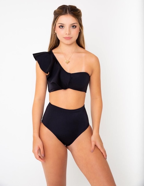 Top bikini Bee Surreal con copa relleno para mujer