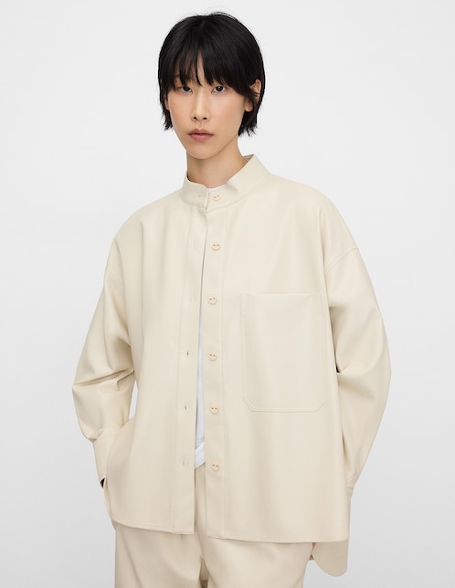 Sobrecamisa Adolfo Dominguez manga larga para mujer