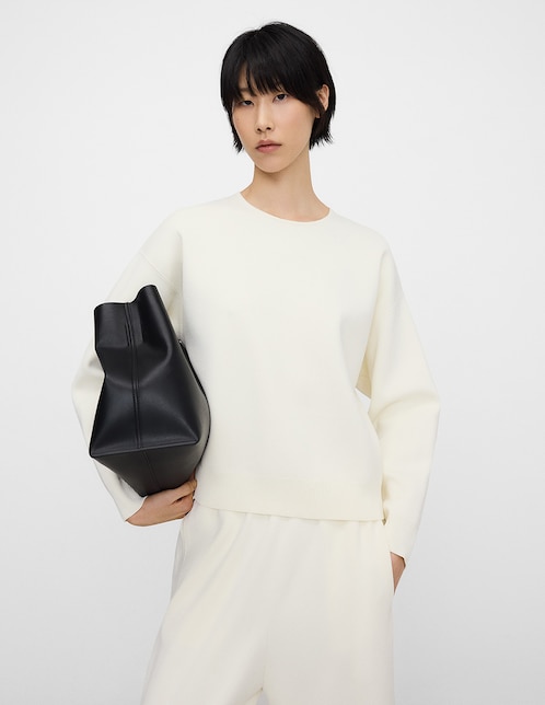Suéter cuello redondo para mujer 1