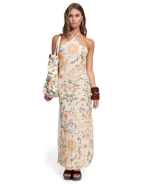 Vestido largo casual Agua Bendita para mujer