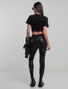 Legging HUGO a la cintura con elástico para mujer