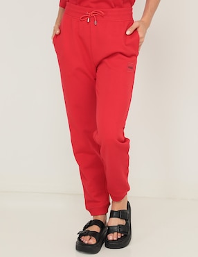 Pants Straight HUGO Con Agujeta Para Mujer