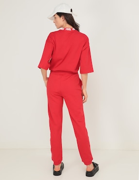 Pants straight Hugo con jareta para mujer