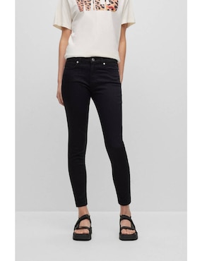 Jeans Skinny HUGO Corte Cadera Para Mujer