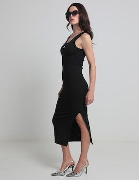 Vestido midi formal Hugo para mujer