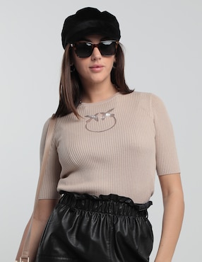 Blusa Pinko Manga 3/4 Para Mujer