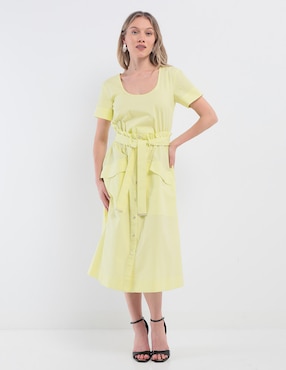 Vestido midi casual Pinko para mujer