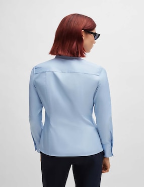Blusa HUGO manga larga para mujer