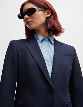Blusa HUGO manga larga para mujer