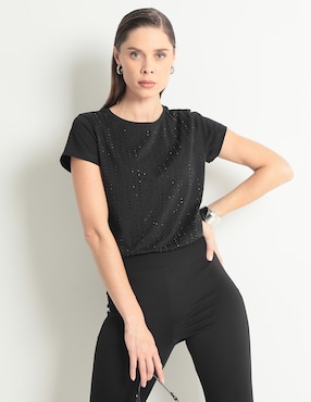 Blusa Marella Manga Corta Para Mujer