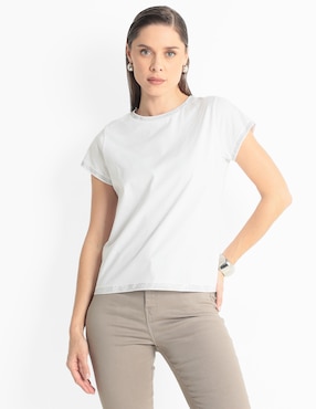 Blusa Marella Manga Corta Para Mujer