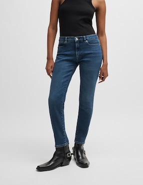 Jeans Skinny HUGO Corte Cintura Para Mujer