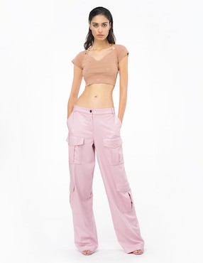 Pantalón Pinko Amplio Para Mujer