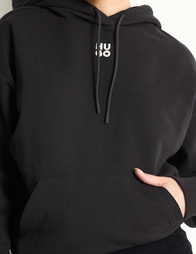 Sudadera con capucha y bolsa Hugo para mujer