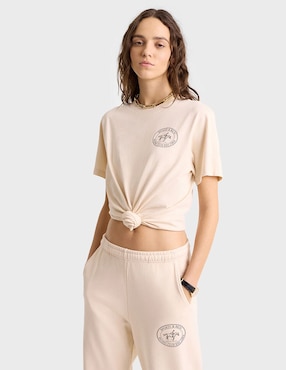 Pants regular Sporty & Rich con elástico para mujer