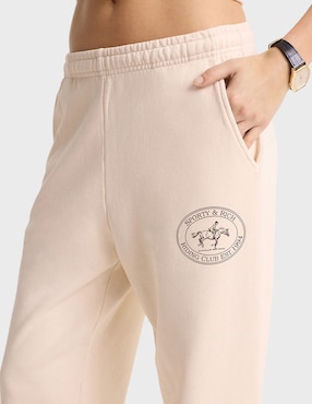 Pants regular Sporty & Rich con elástico para mujer