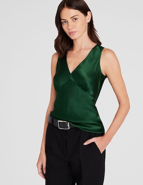 Blusa De Tirantes Club Monaco Para Mujer