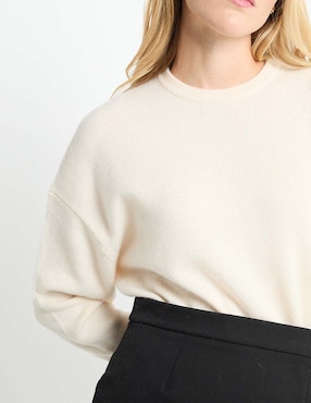 Suéter Club Monaco cuello redondo para mujer