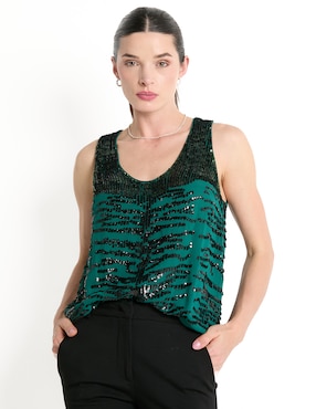 Blusa De Tirantes Pinko Para Mujer