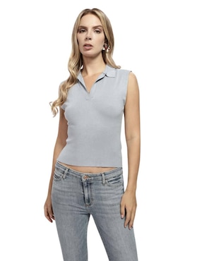 Blusa Guess Sin Manga Para Mujer