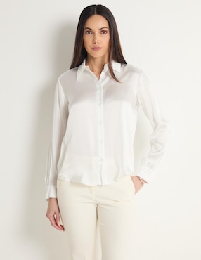 Camisa MAX& Co Manga Larga Para Mujer