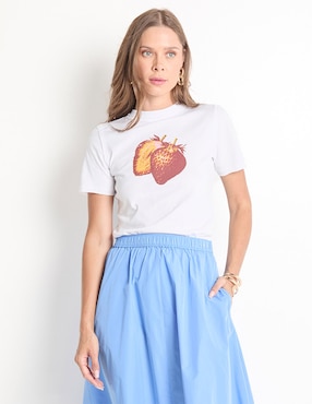 Blusa Max&Co manga corta para mujer