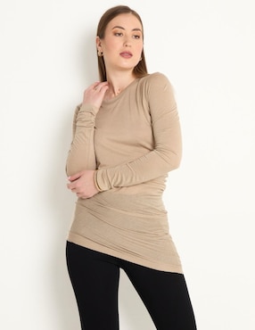 Blusa MAX&Co Manga Larga Para Mujer