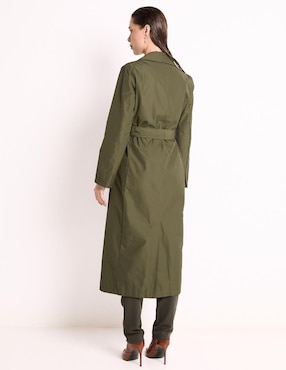 Gabardina con bolsillos para hombre