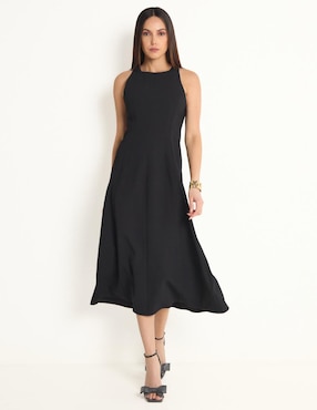 Vestido midi formal Marella para mujer