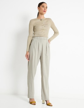 Pantalón de vestir Marella straight para mujer