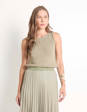 Blusa Marella sin manga para mujer