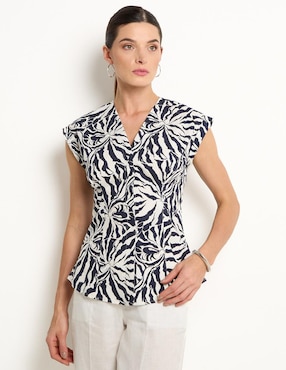 Blusa Pennyblack sin manga para mujer