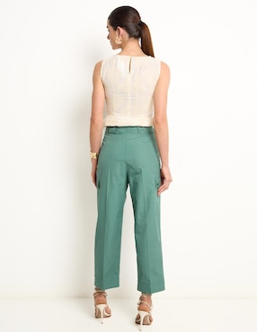 Pantalón cargo Pennyblack slim para mujer