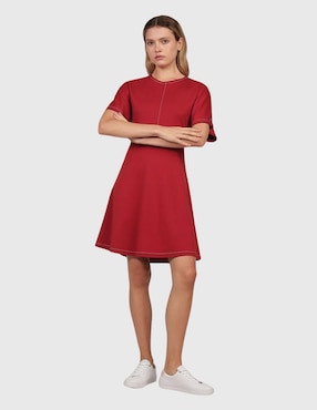 Vestido Arriba De La Rodilla Casual Tommy Hilfiger Para Mujer