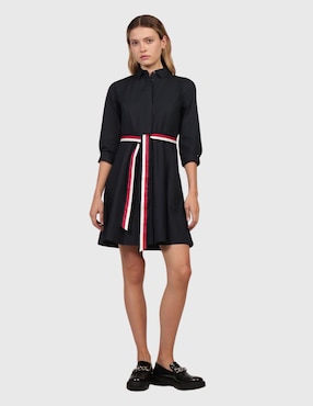 Vestido Arriba De La Rodilla Formal Tommy Hilfiger Para Mujer