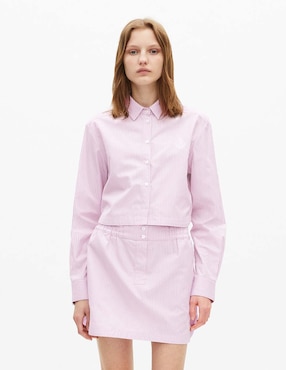 Camisa The Kooples de algodón manga larga para mujer