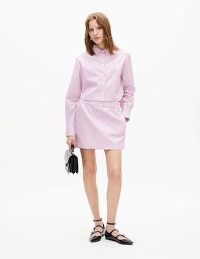 Camisa The Kooples de algodón manga larga para mujer