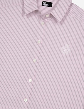 Camisa The Kooples de algodón manga larga para mujer