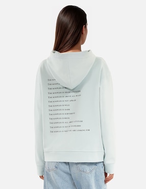 Sudadera con capucha y bolsa The Kooples para mujer