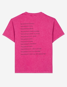 Playera manga corta The Kooples cuello redondo para mujer