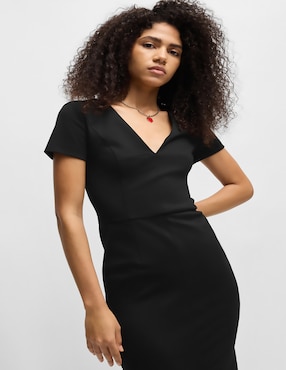 Vestido midi casual Hugo para mujer