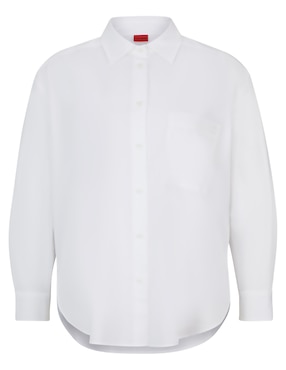 Blusa camisera Hugo manga larga para mujer